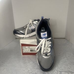 New Balance 540 Sneakers Gray Running Shoe Made In USA Mens 9 1/2D Mesh Trainer